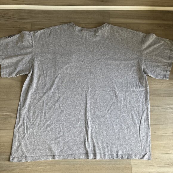 Vintage Made In USA Harley Davidson Pocket‎ Shirt Gray Grey 6XL Daytona Beach - Picture 8 of 8